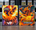 Premium Pokémon Brilliant Stars starter binder with 360-card capacity and vibrant artwork