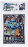 Squirtle 148/142 Stellar Crown illustration rare Pokémon TCG ACE 10 Gem Mint card full-art