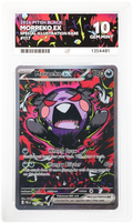 Morpeko EX 117/084 Special Illustration Rare card graded ACE 10 Gem Mint with perfect subgrades