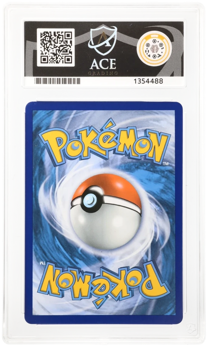 Reshiram & Charizard GX 20/214 Tag Team GX card from Unbroken Bonds graded ACE 10 Gem Mint