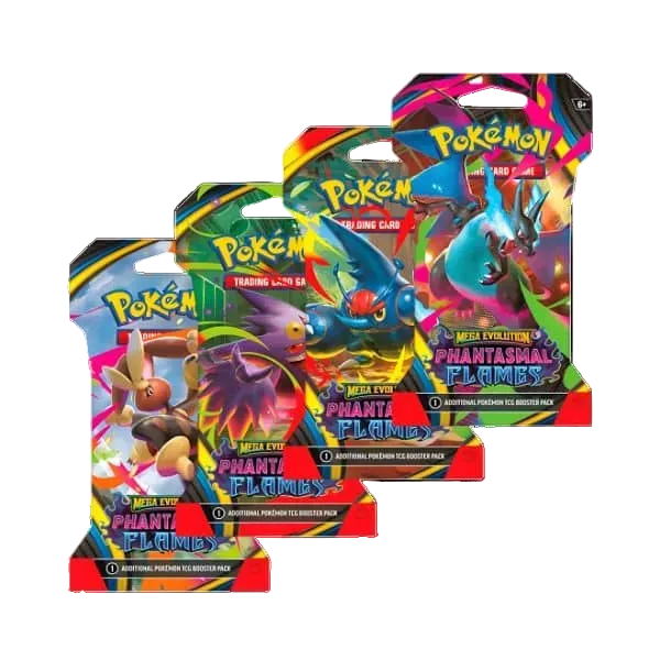 Pokémon "Phantasmal Flames" Booster Packs!