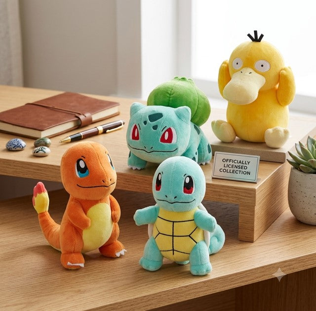Kanto Favorites Ultra-Soft Plush Collection