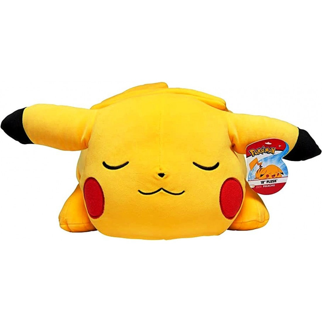 Sleeping Pikachu 18" Jumbo Plush – The Ultimate Cozy Companion