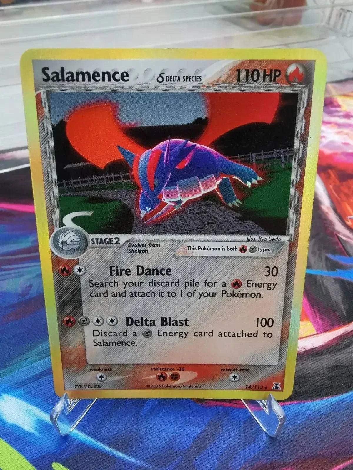 Pokémon TCG Salamence - Holo Rare Delta Species 14/113