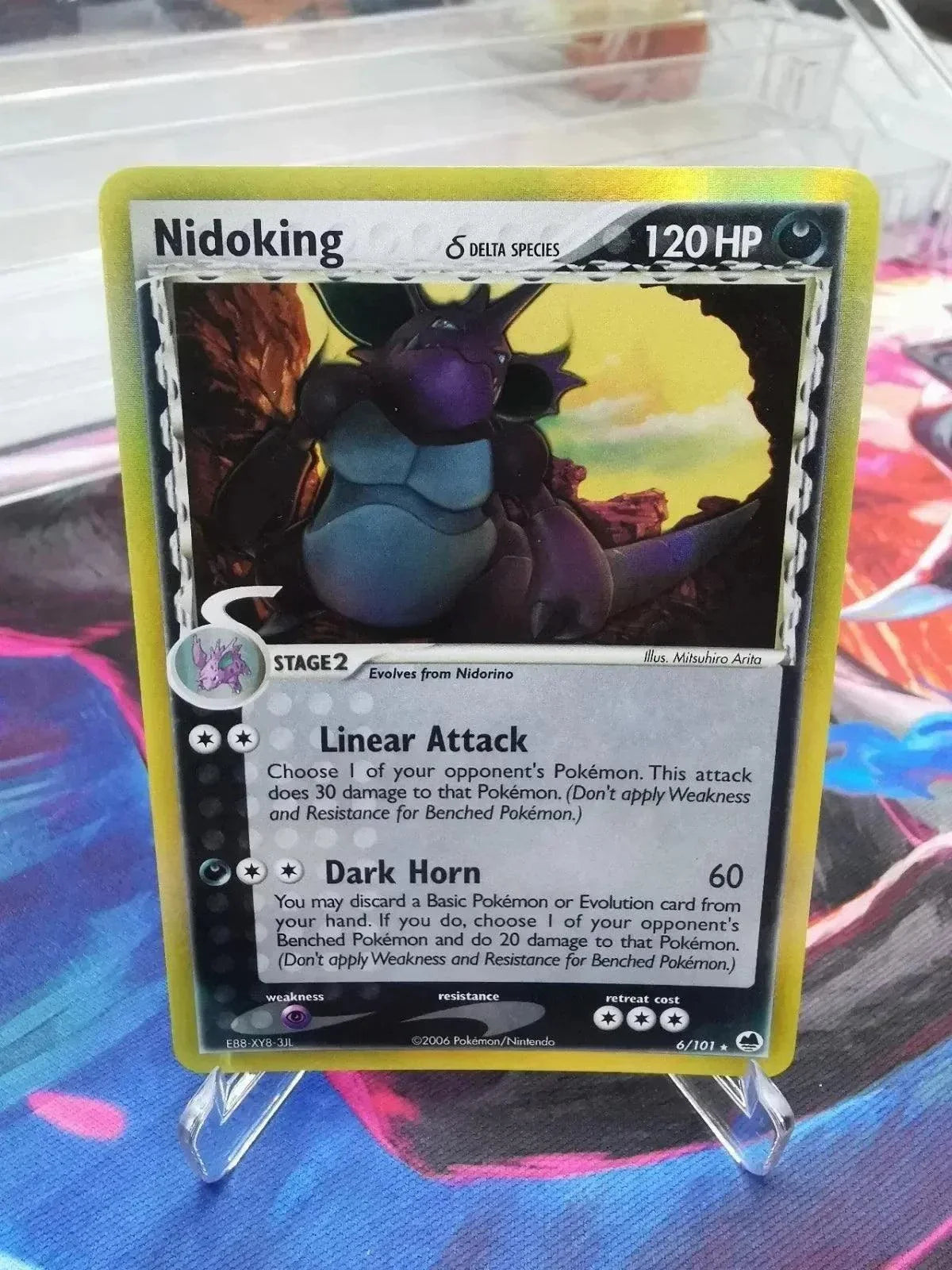 Nidoking 6/101 Holo Rare